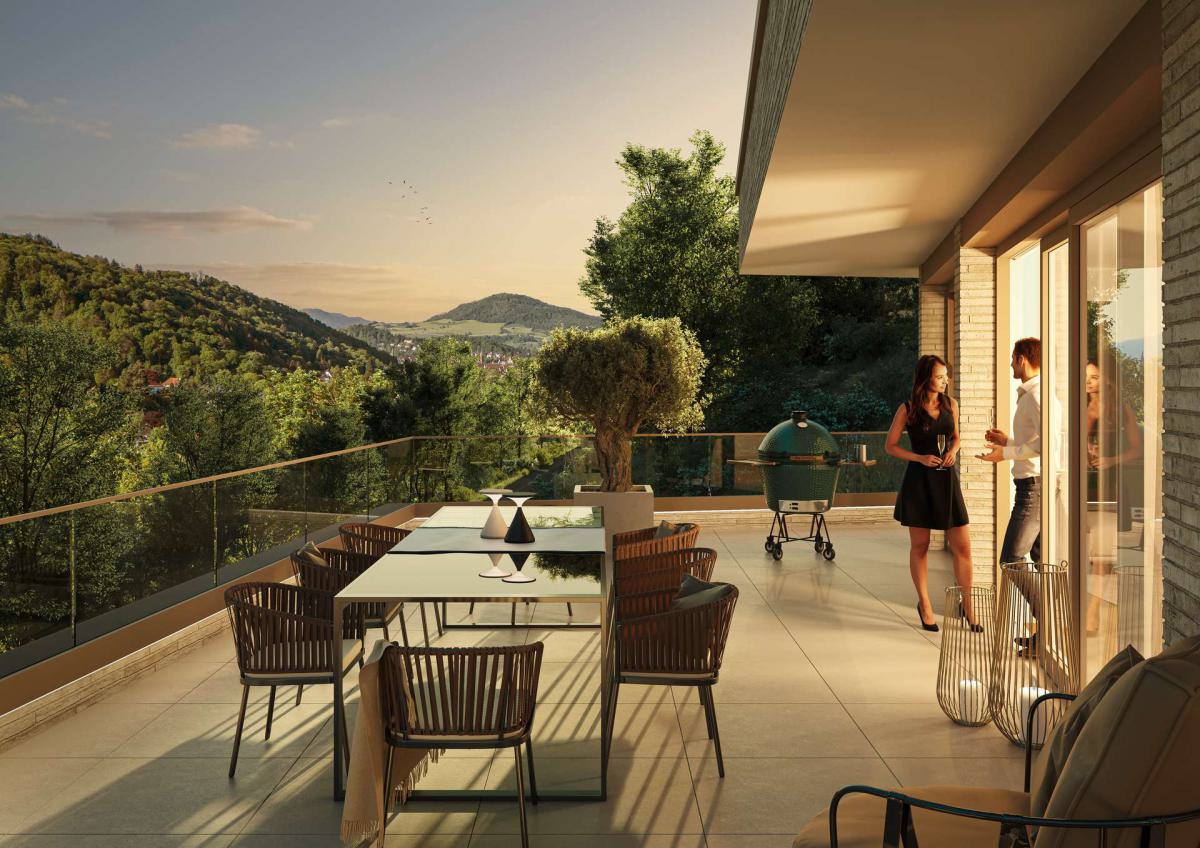 BV TreZen - Wohnbeispiel Haus LUX Penthouse